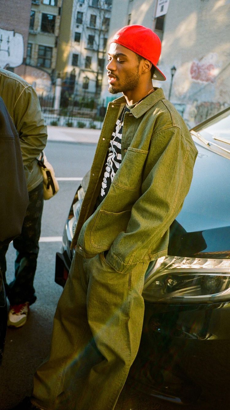 22SS Supreme Denim Chore Coat-