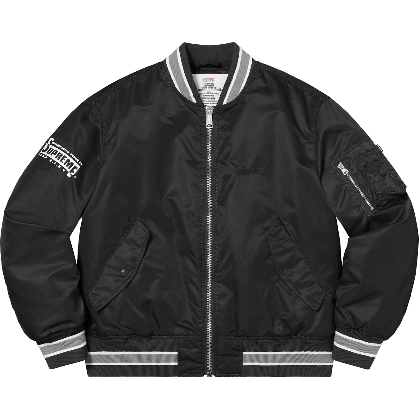Supreme Second To None MA-1 Jacket