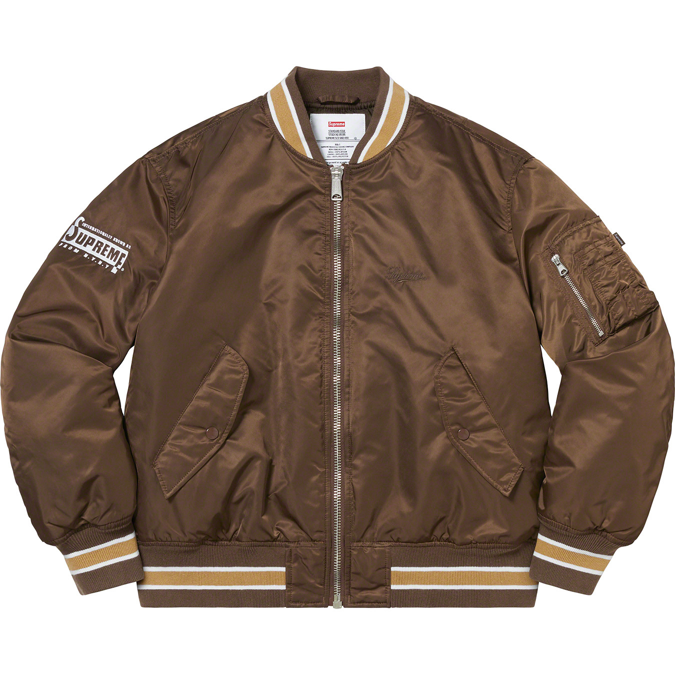 Supreme Second To None MA-1 Jacket