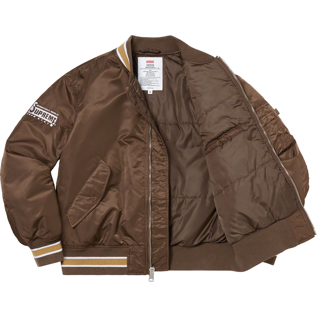 Second To None MA-1 Jacket | Supreme 22ss