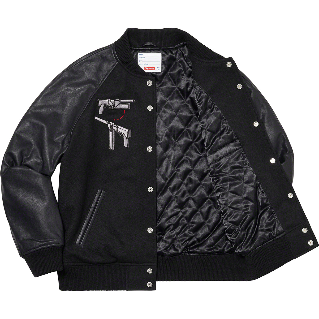 Supreme/Aeon Flux Varsity Jacket