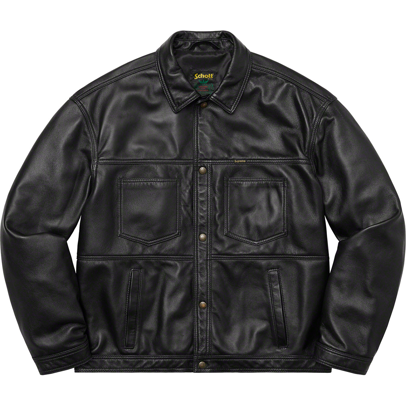 Supreme®/Schott® Leather Work Jacket | Supreme 22ss