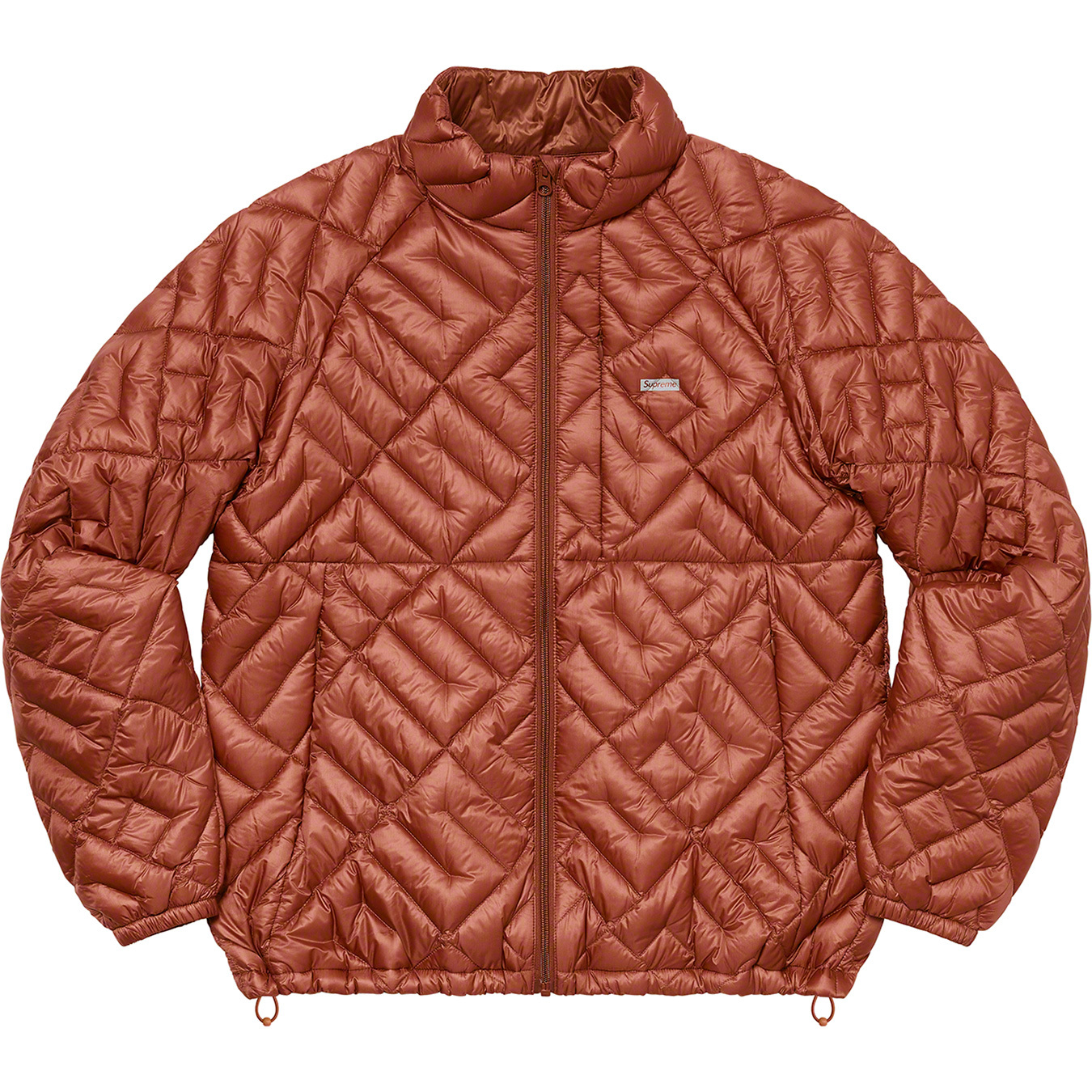Supreme Spellout Quilted Lightweight Down Jacket