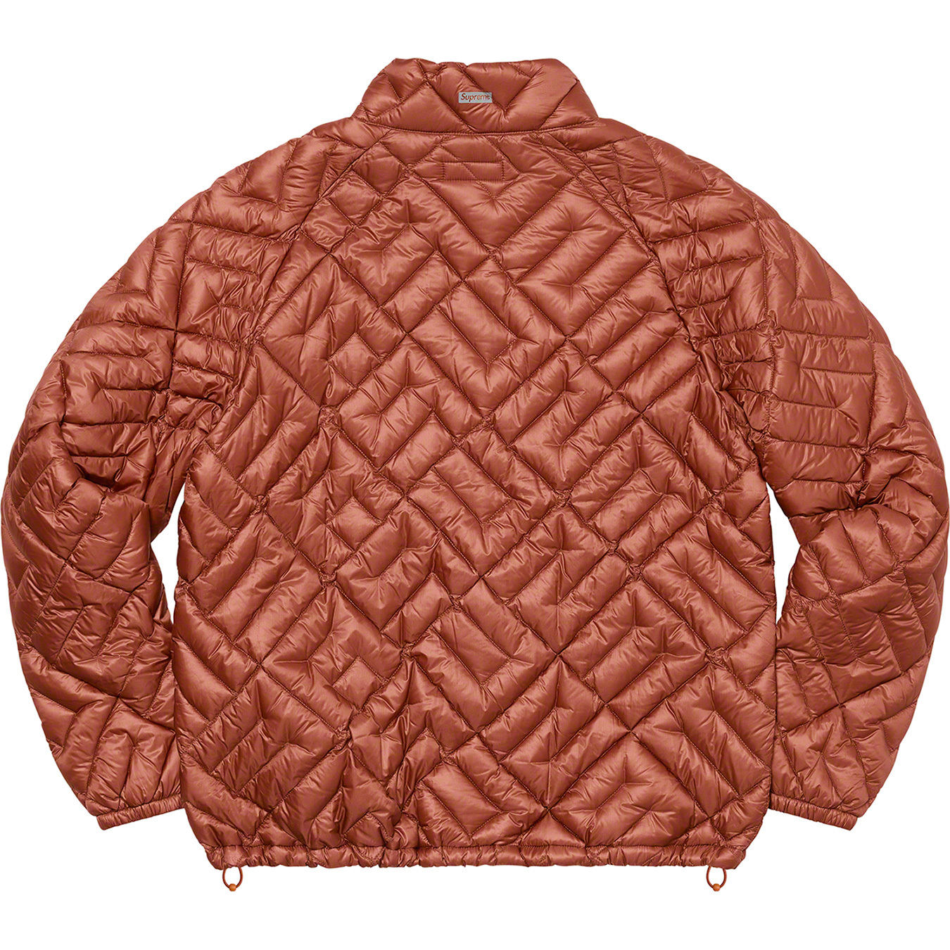Supreme Spellout Quilted Lightweight Down Jacket