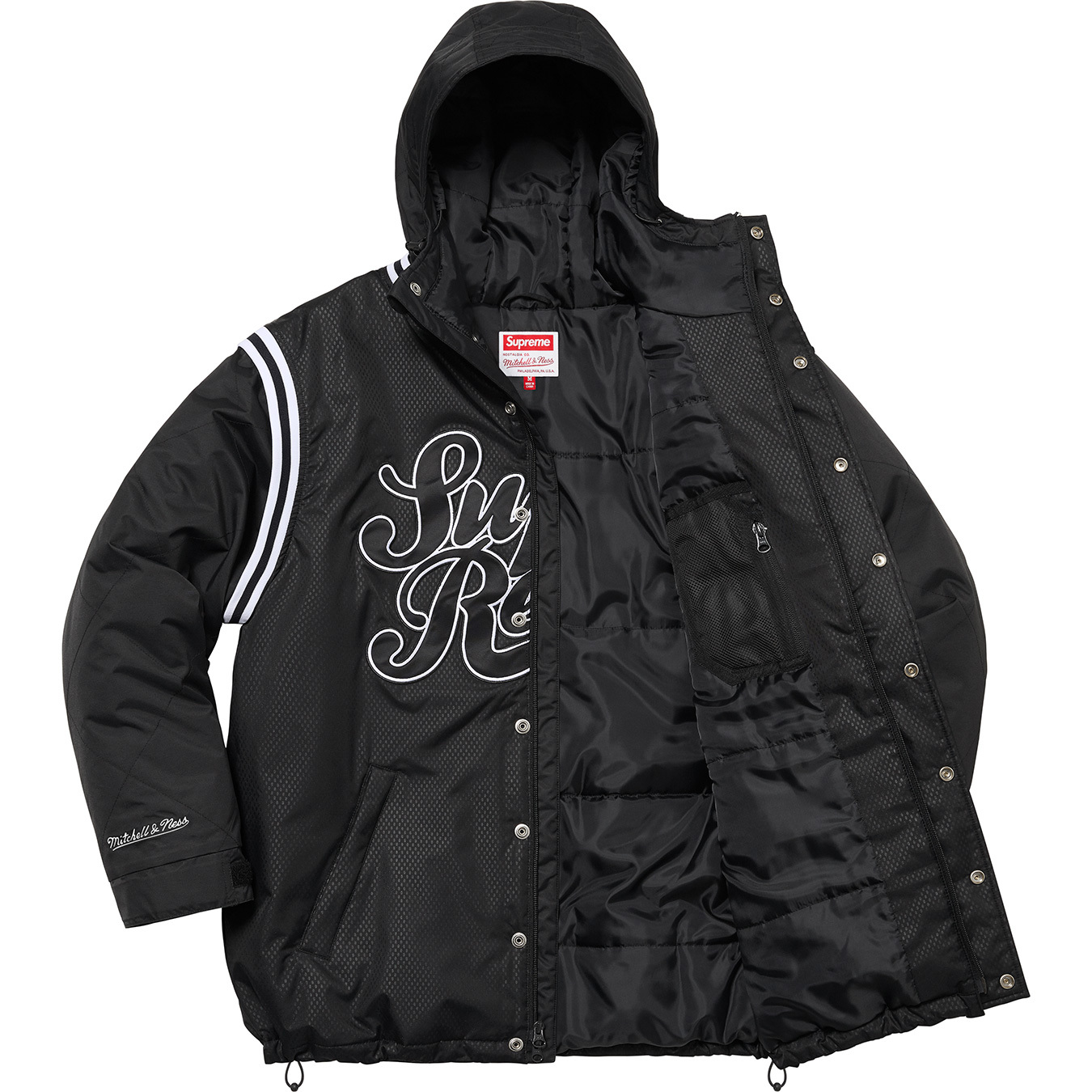 Supreme®/Mitchell & Ness® Quilted Sports Jacket | Supreme 22ss