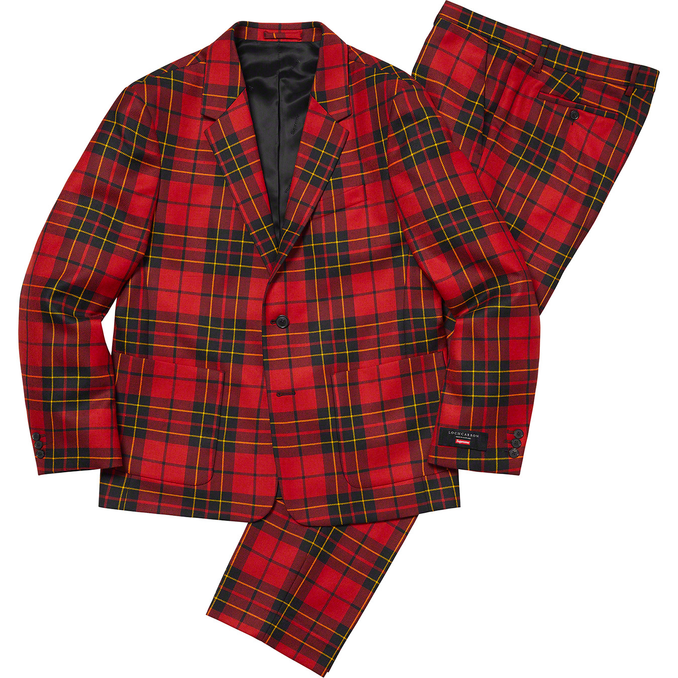 ストリートファッションSupreme 22SS Lochcarron Tartan Wool Suit