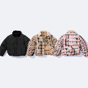 Supreme®/Burberry® Shearling Collar Down Puffer Jacket