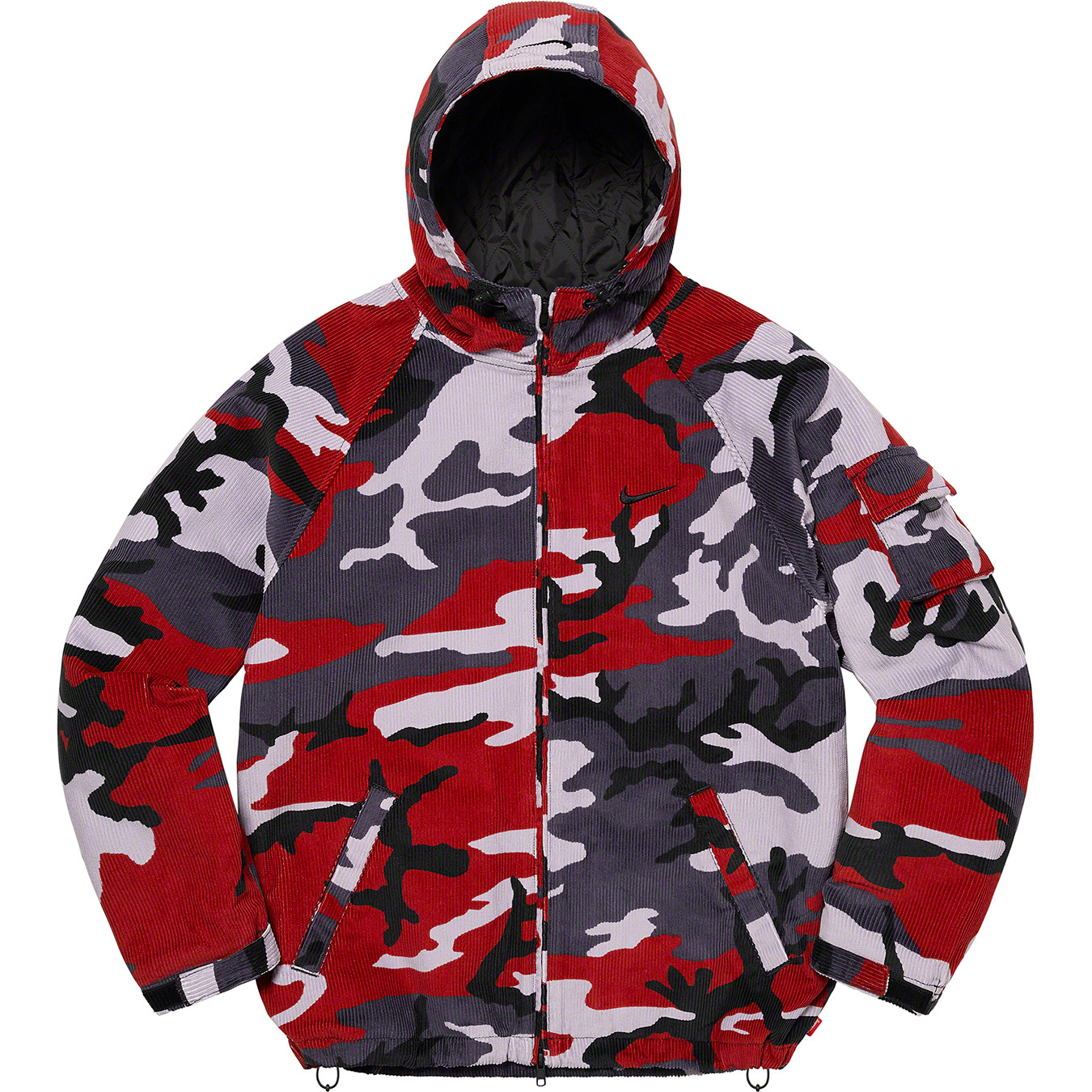 Supreme Arc Corduroy Hooded Jacket camo - www.hondaprokevin.com