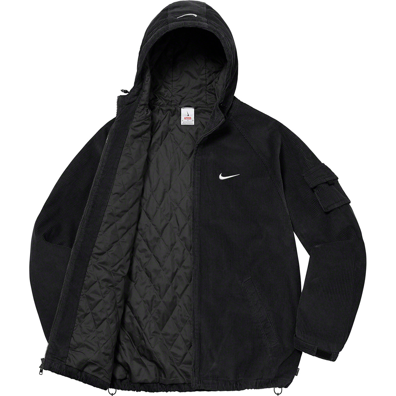 Supreme Nike Arc Corduroy Hooded Jacket-