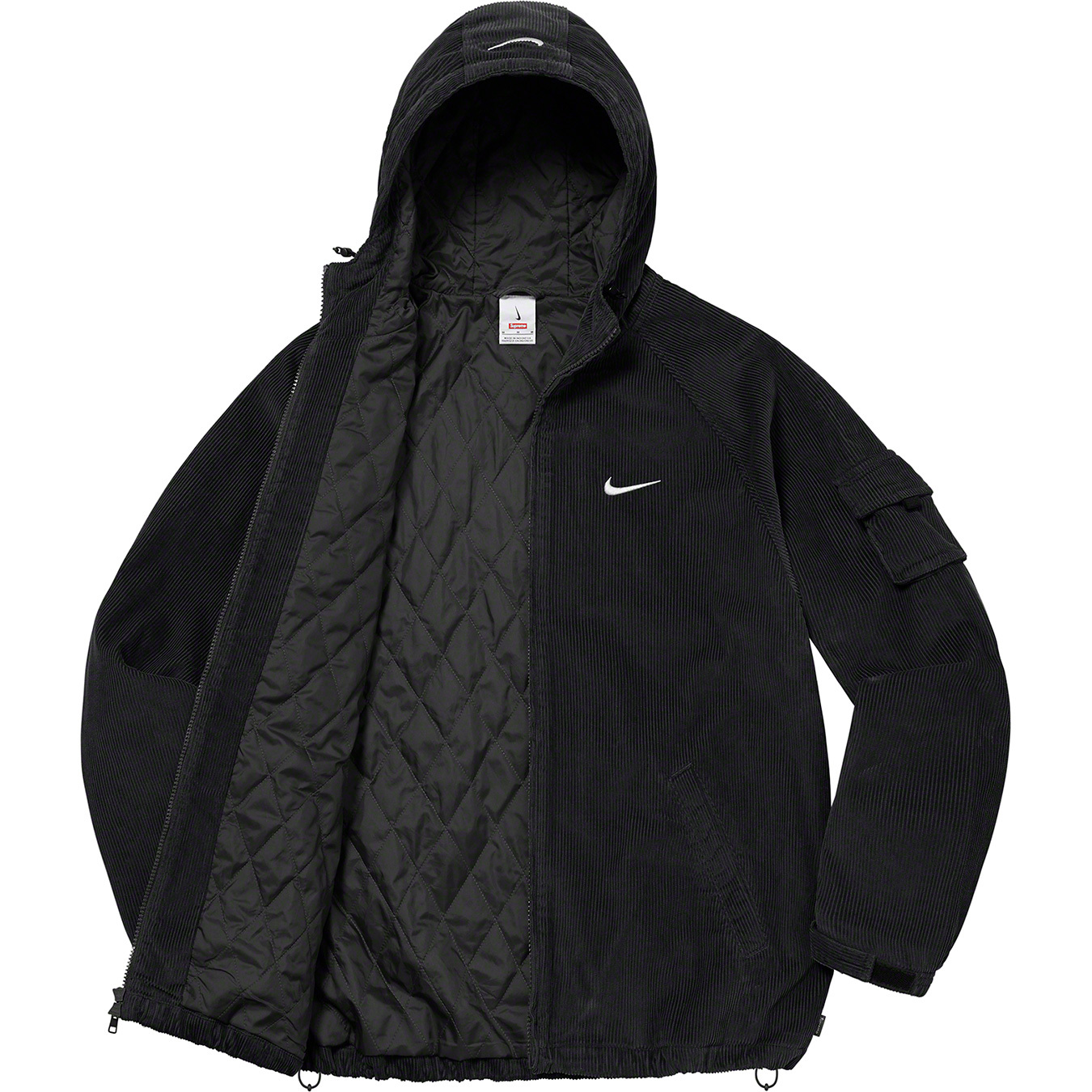 Supreme Nike Arc Corduroy Hooded Jacket - www.ecotours-of-oregon.com