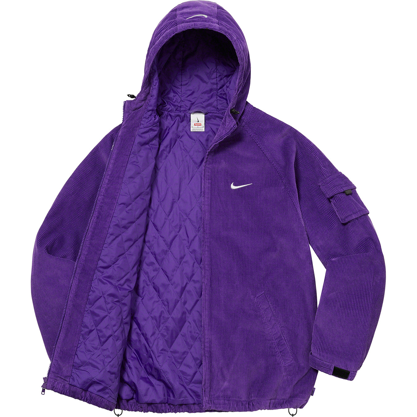 Supreme Supreme®/Nike® Arc Corduroy Hooded Jacket