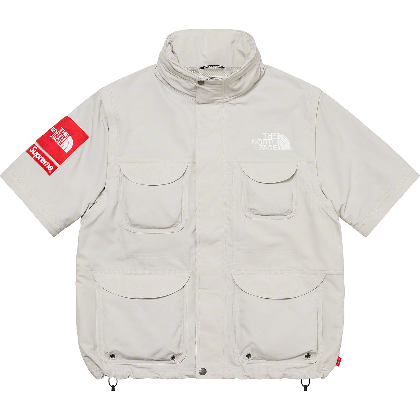 Supreme North Face Convertible Hoodie Alaskan Blue - SS