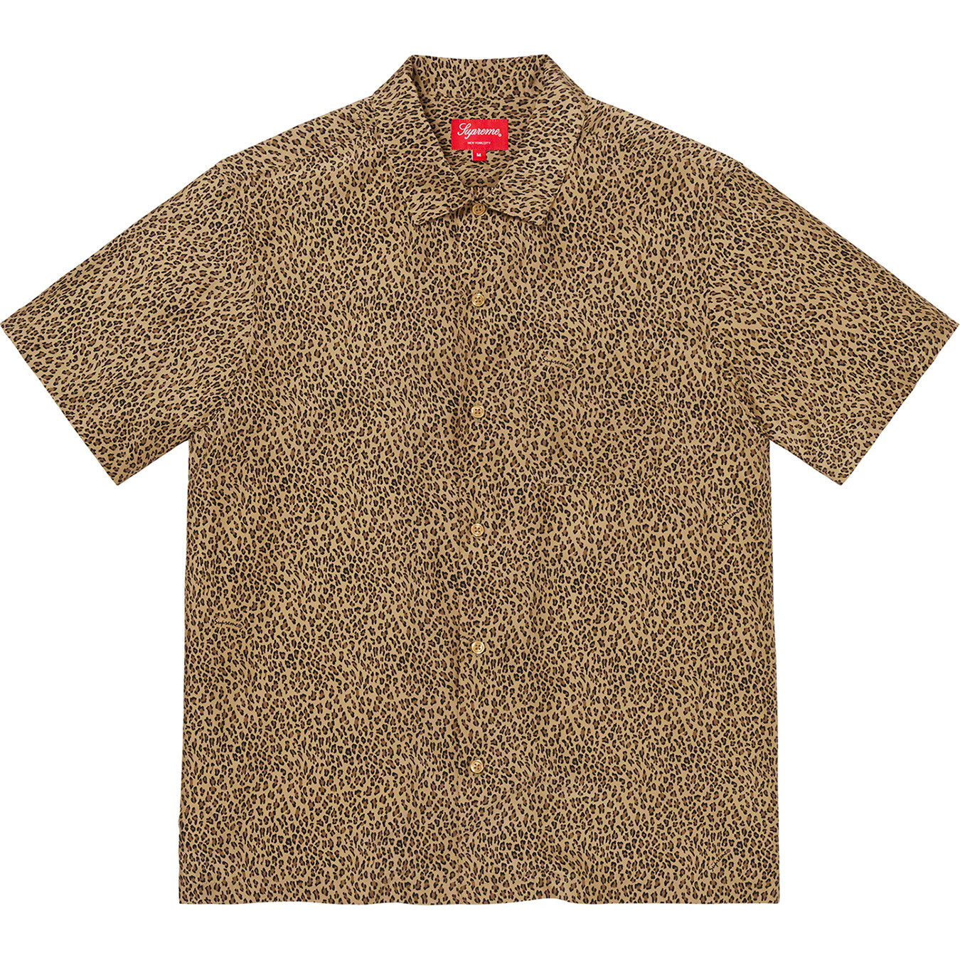 Leopard Silk S/S Shirt | Supreme 22ss