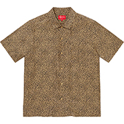 爆買い好評Supreme Leopard Silk S/S Shirt Tan シャツ