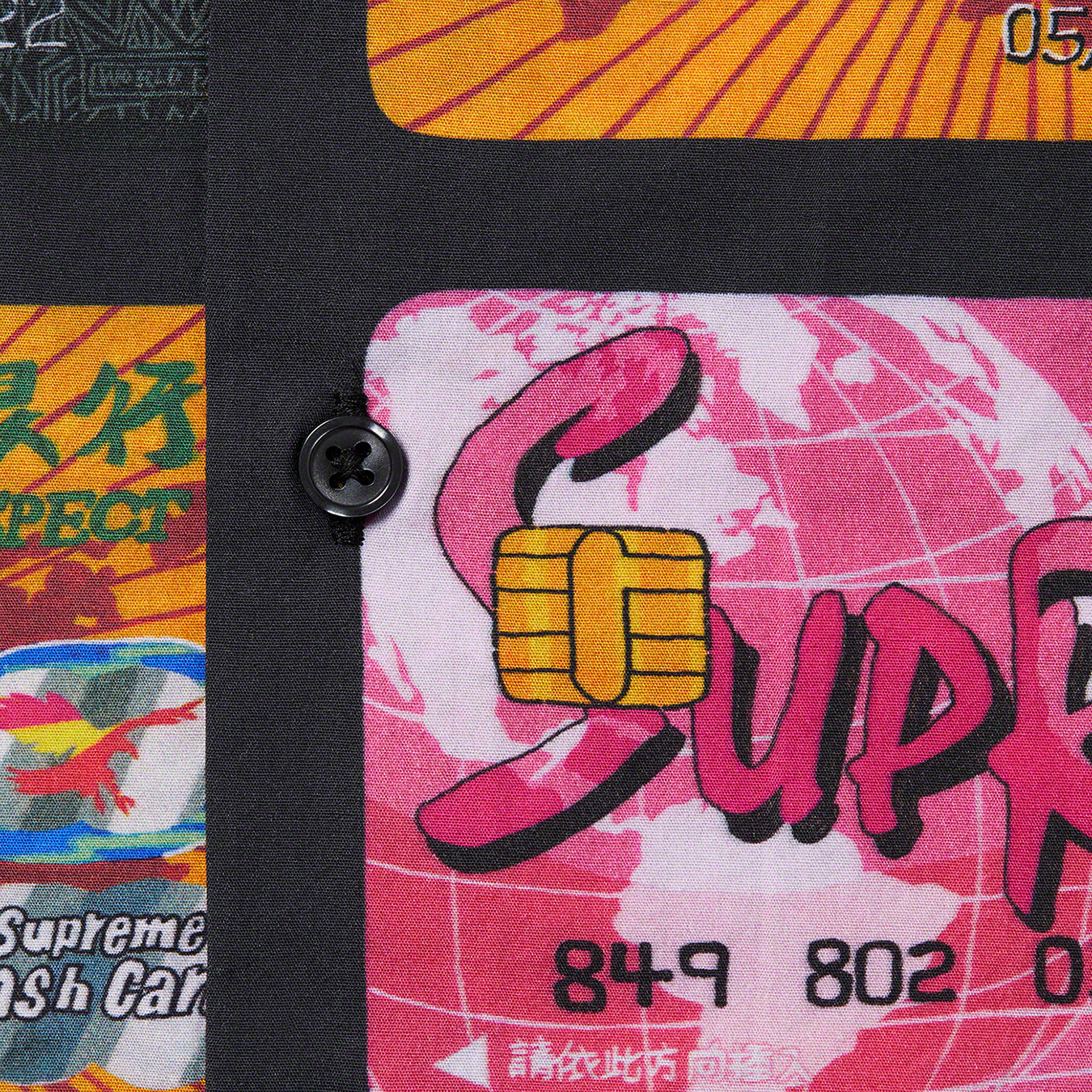 Credit Cards Shirt | Supreme 22ss
