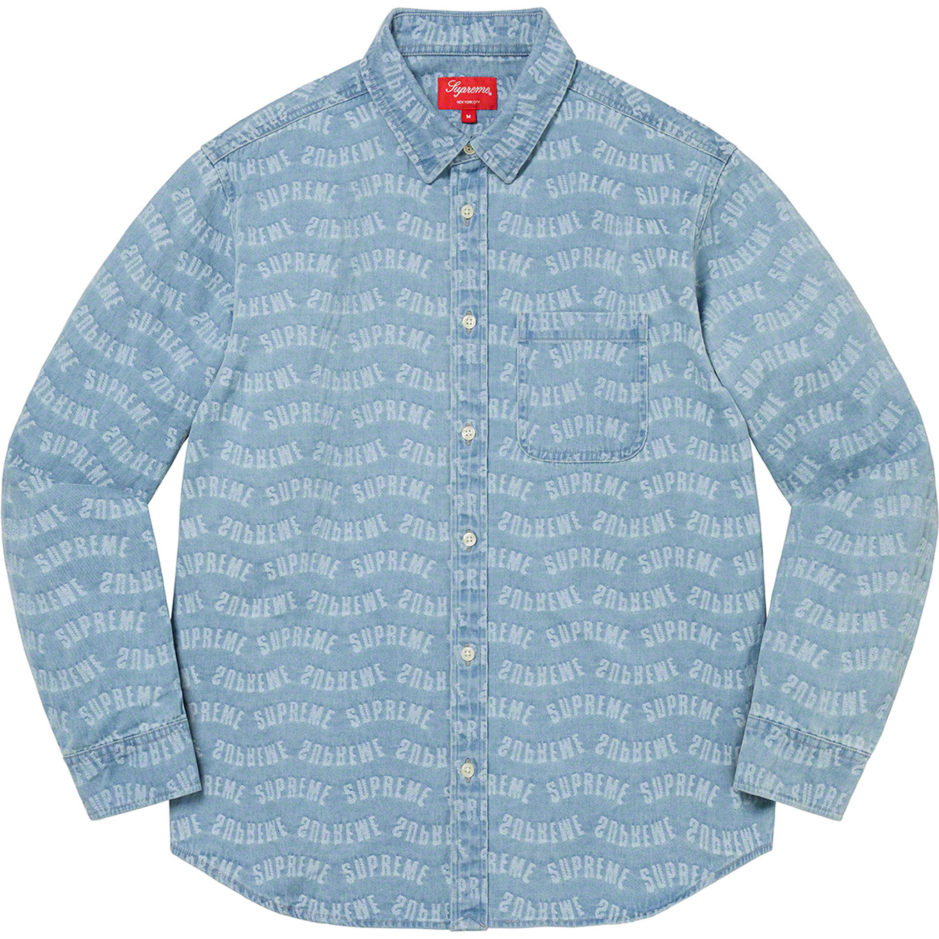 Supreme Arc Jacquard Denim Shirt