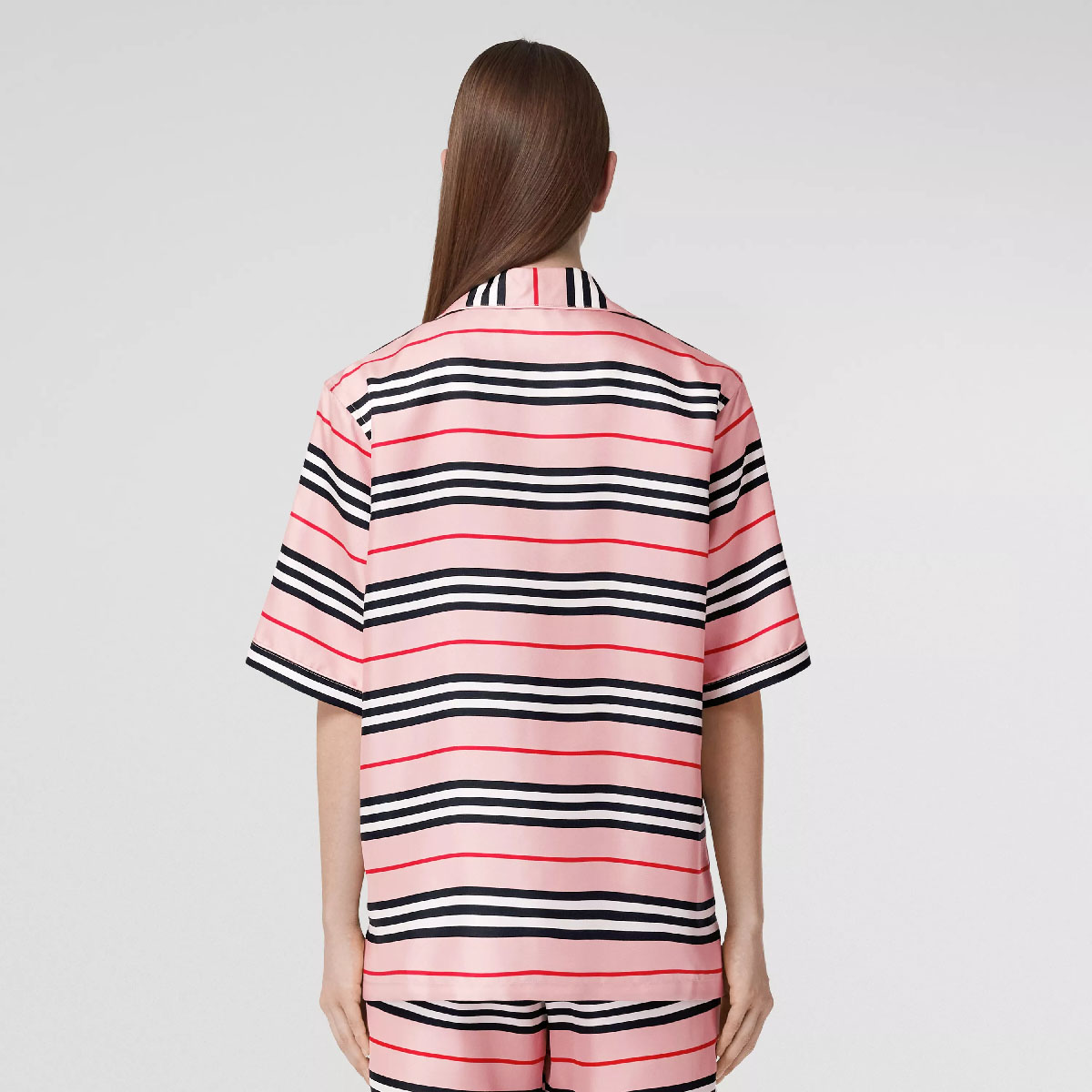 Supreme®/Burberry® Silk S/S Pajama Shirt
