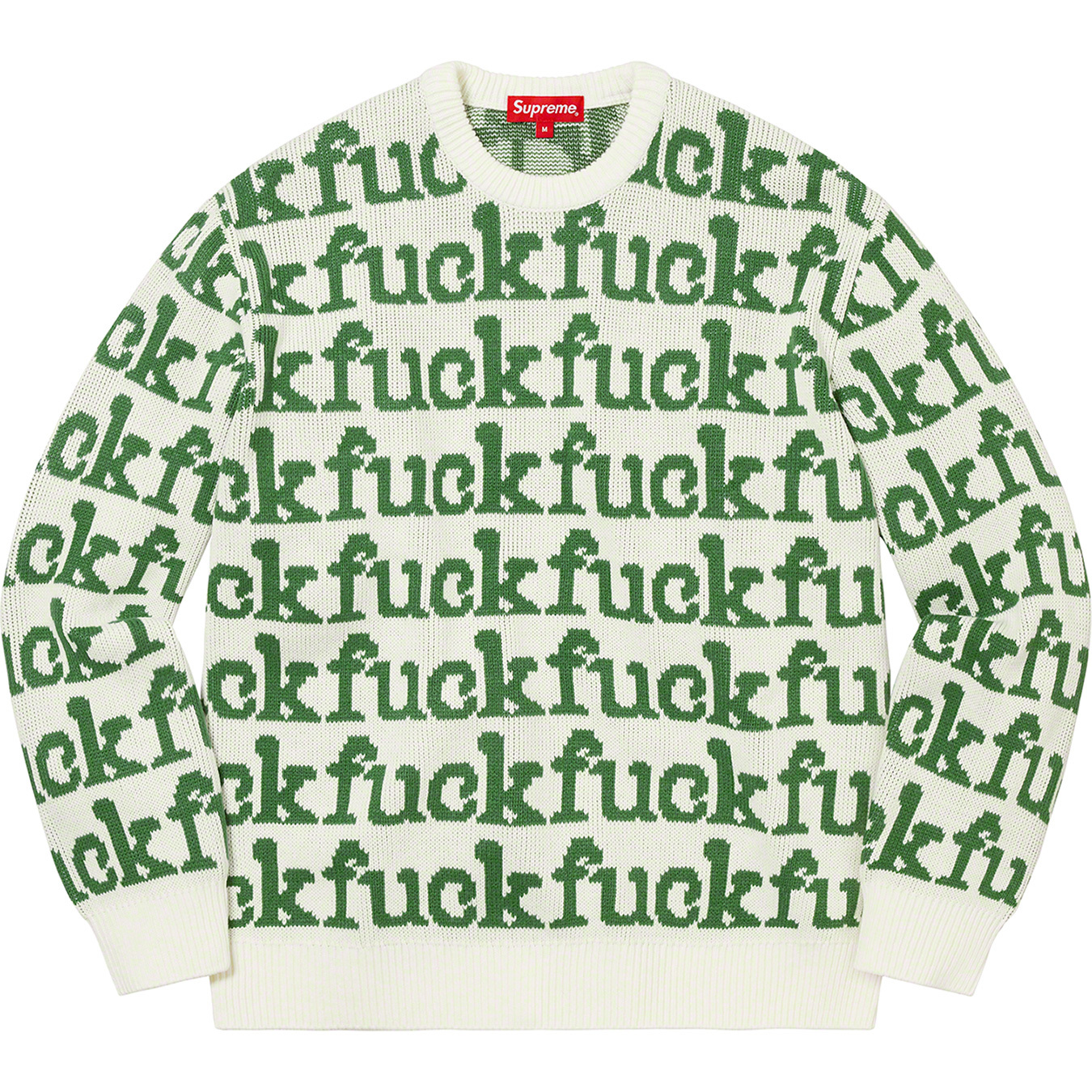 Supreme シュプリーム  fuck sweater ファック　セーター