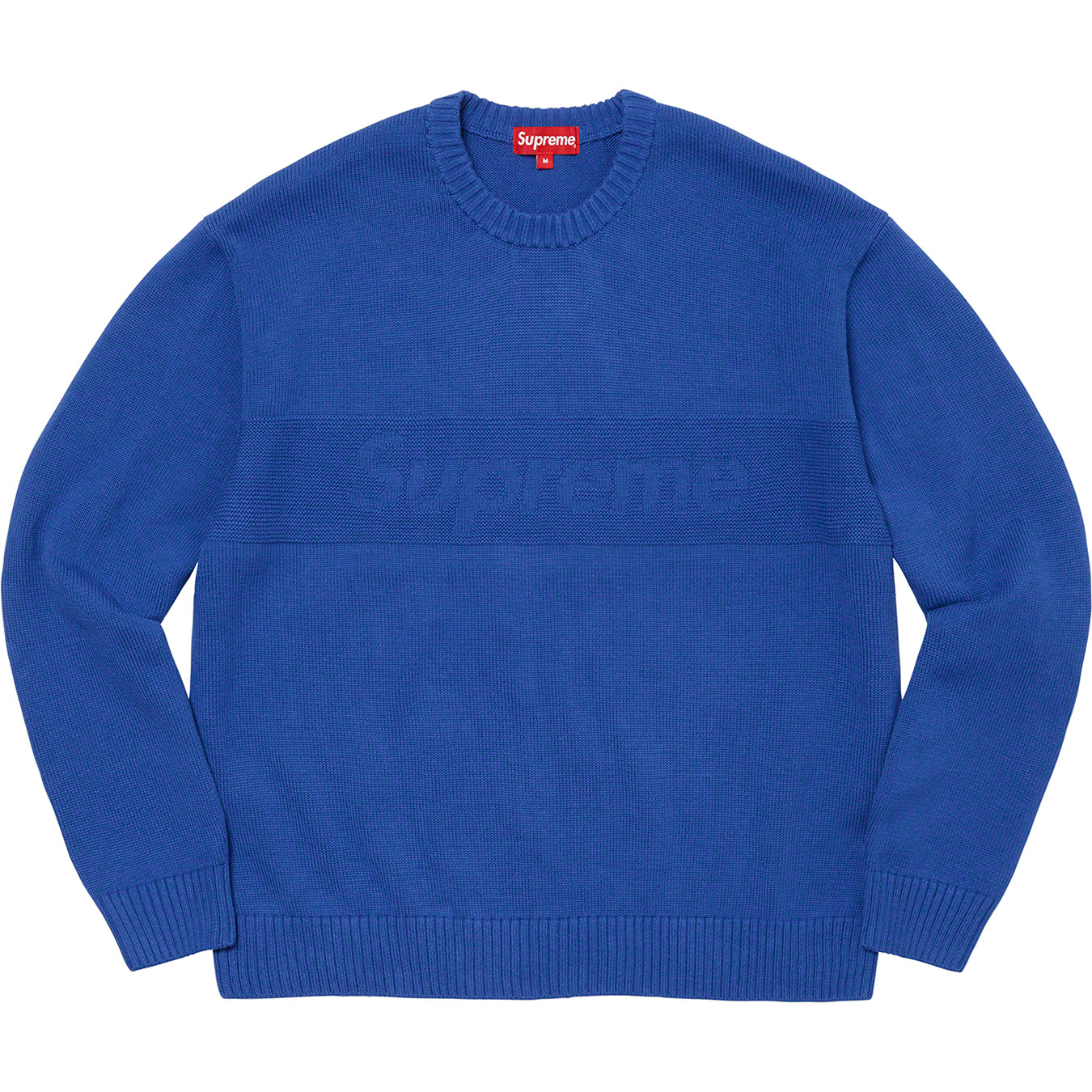 Supreme Tonal Paneled Sweater