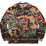 Supreme Sacred Heart Waffle L/S Top