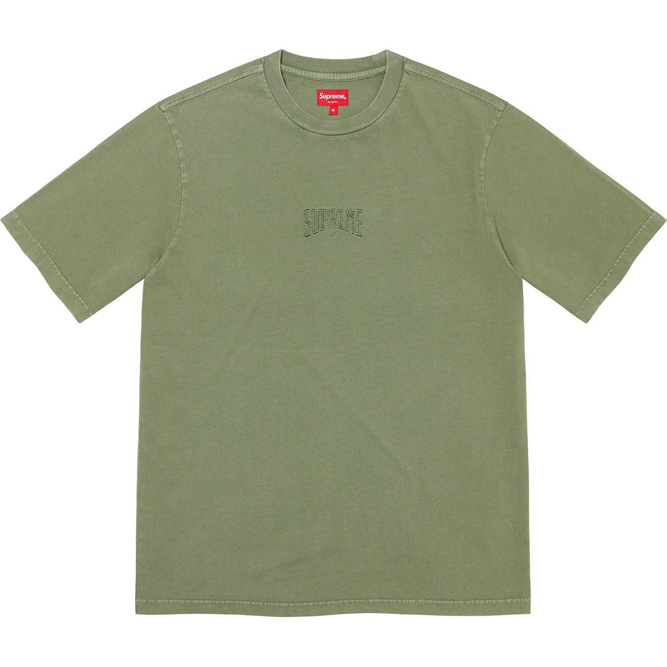 Tシャツ/カットソー(七分/長袖)supreme acidwasharclogoL/Stee M grey