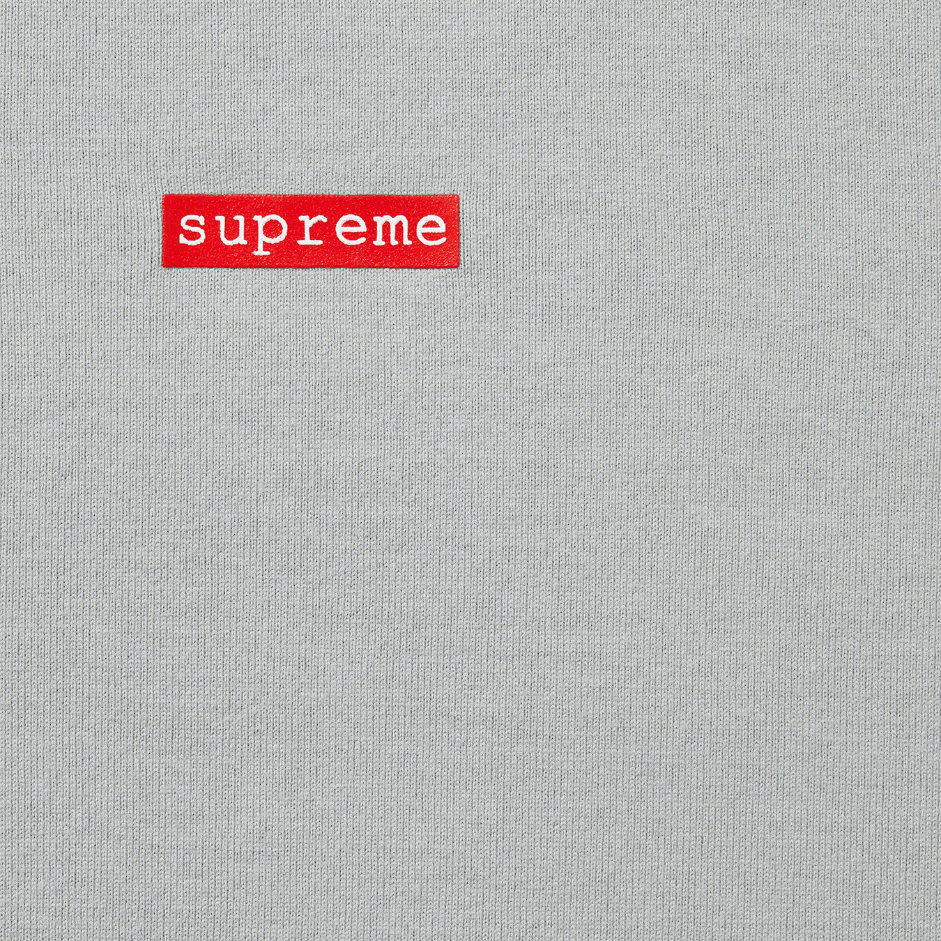 メンズ22SS Supreme Typewriter S/S Tシャツ グレーXL