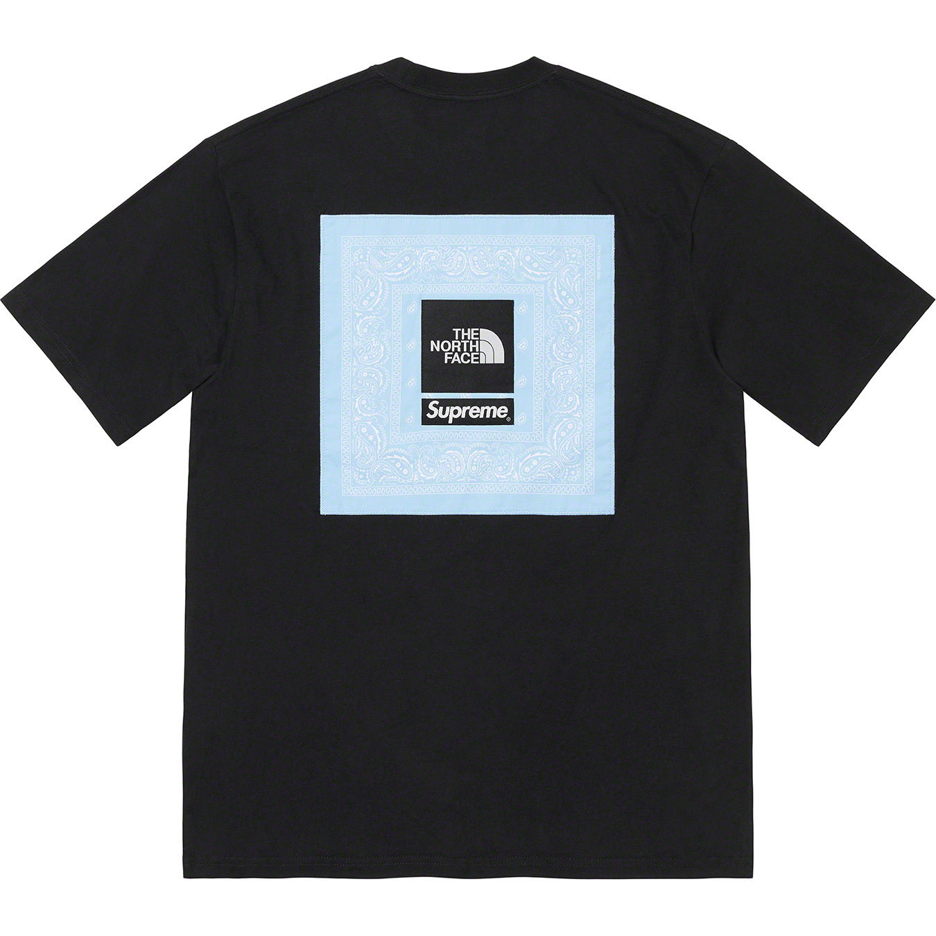 Tシャツ/カットソー(半袖/袖なし)Supreme The North Face コラボ バンダナロゴ tシャツ