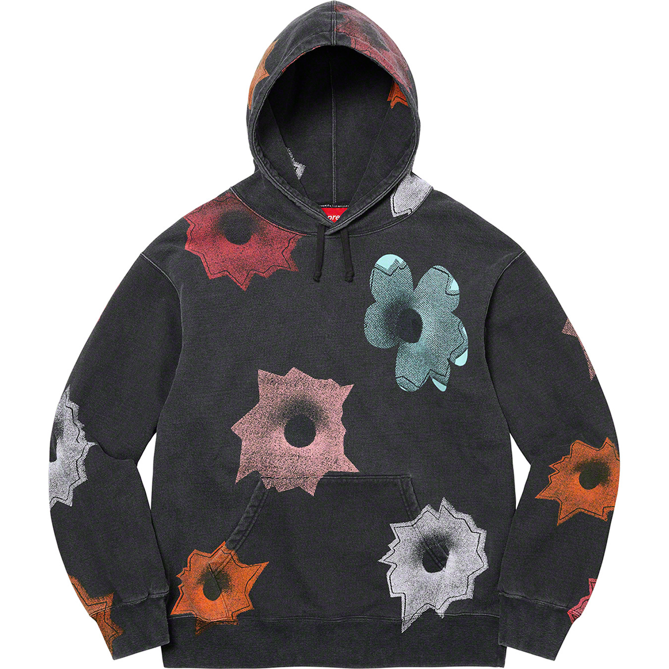 肩幅59Supreme Nate Lowman Hooded Sweatshirt