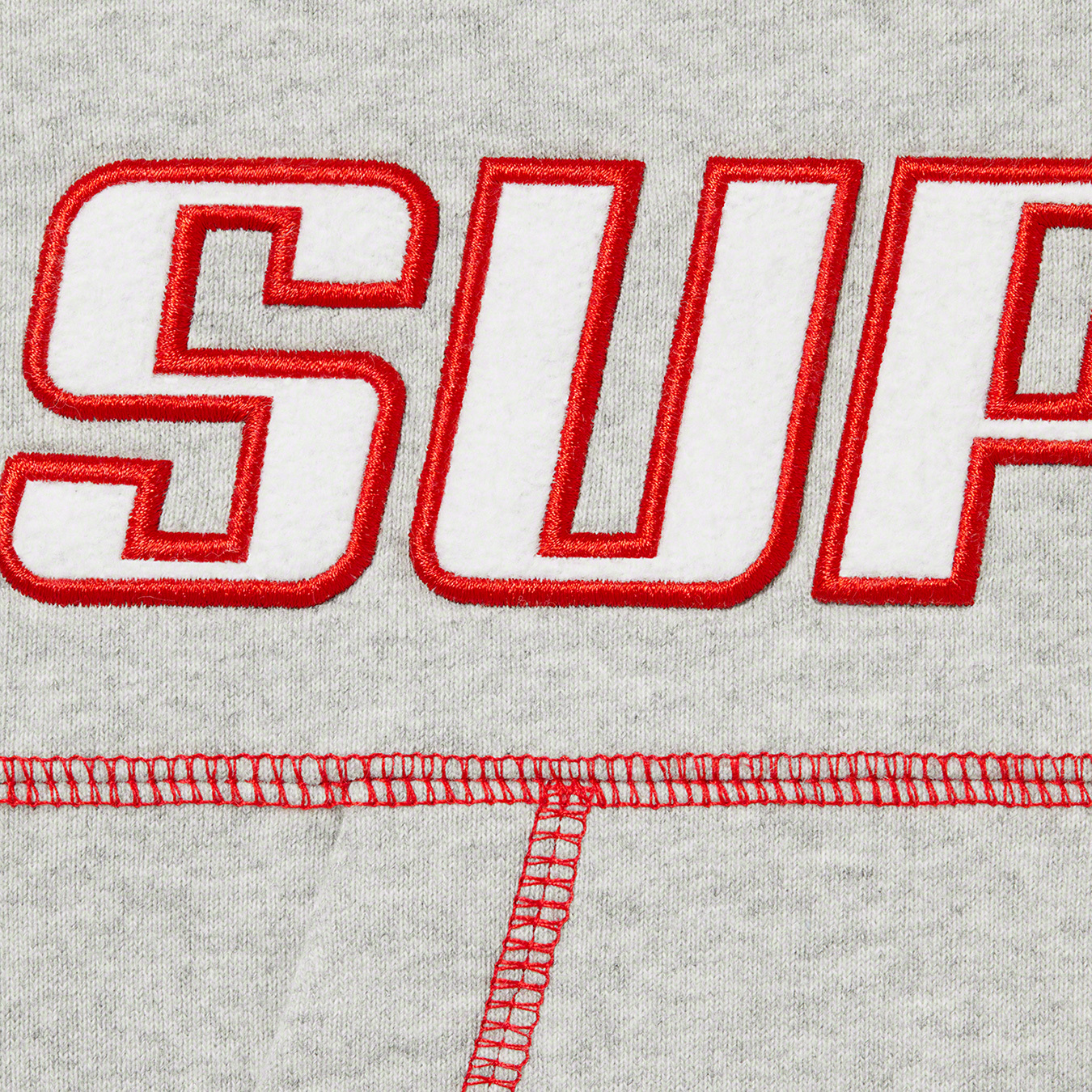 Supreme Coverstitch Hooded Sweatshirt