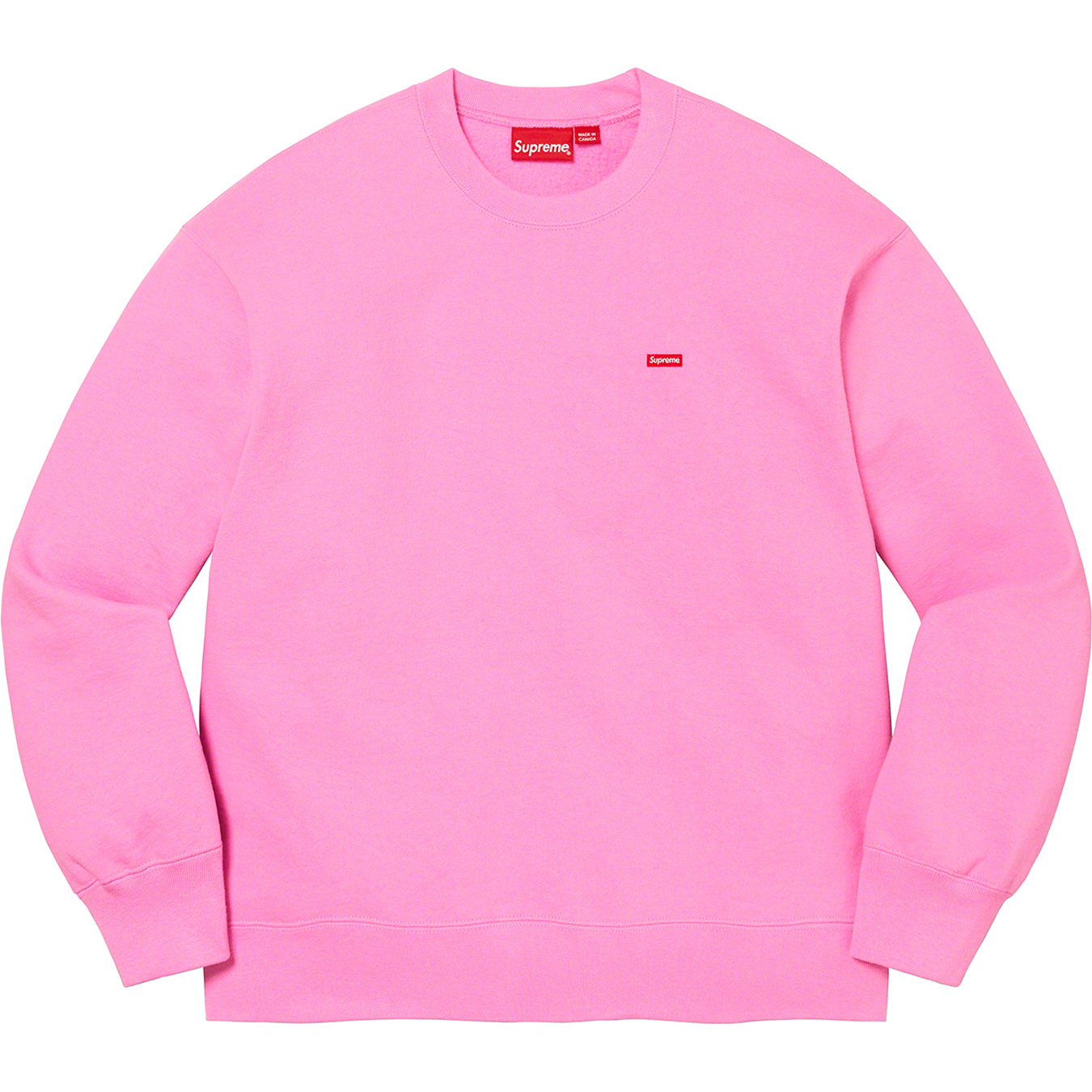 22SS Supreme Small Box Crewneck ピンク Lサイズ - www.sorbillomenu.com