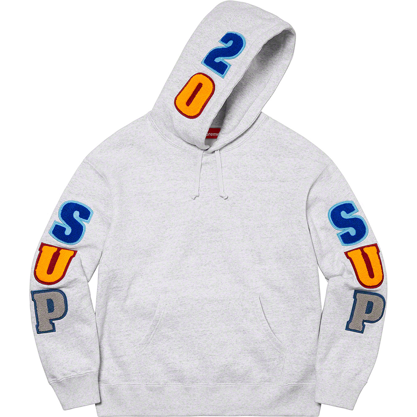 Supreme Supreme Team Chenille Hooded Sweatshirt