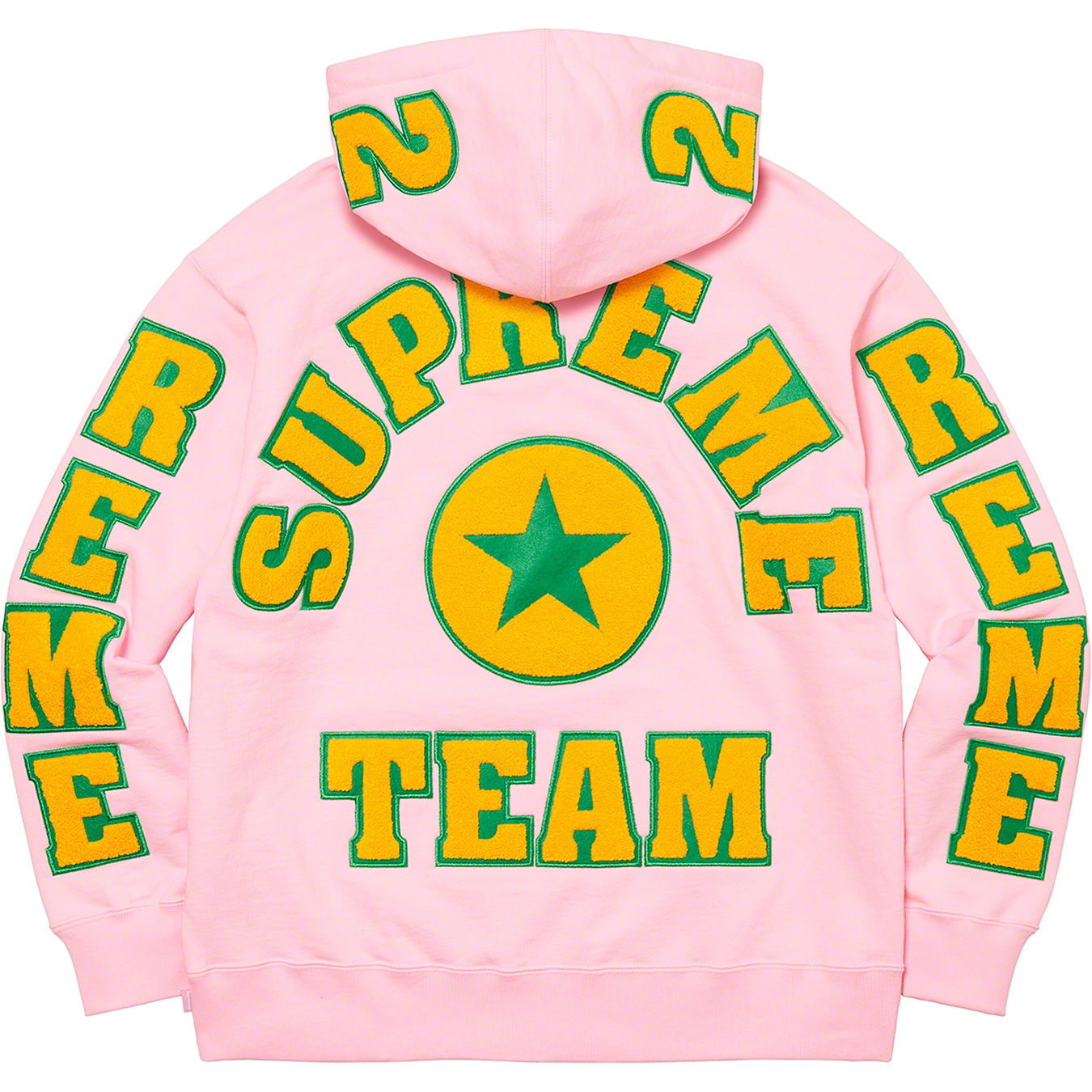 Supreme Team Chenille Hooded Sweatshirt | Supreme 22ss
