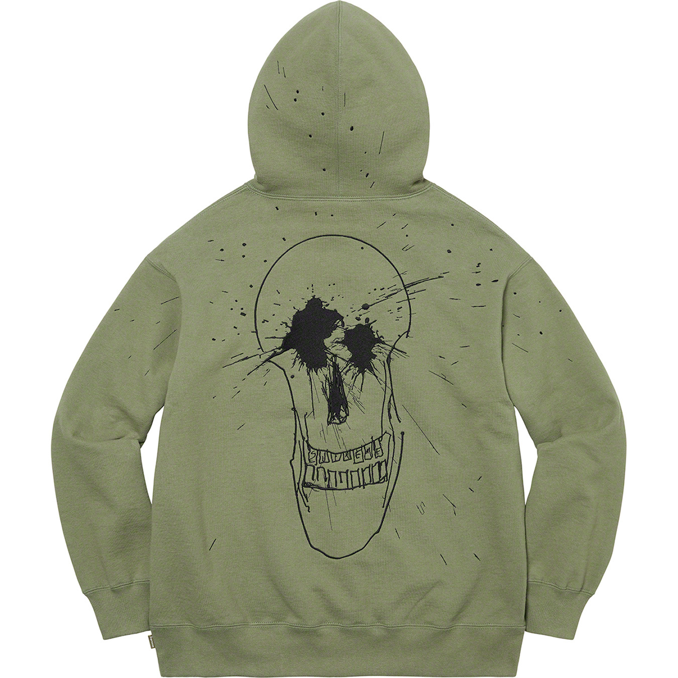 Ralph Steadman Skull Hooded Sweatshirt | Supreme 22ss