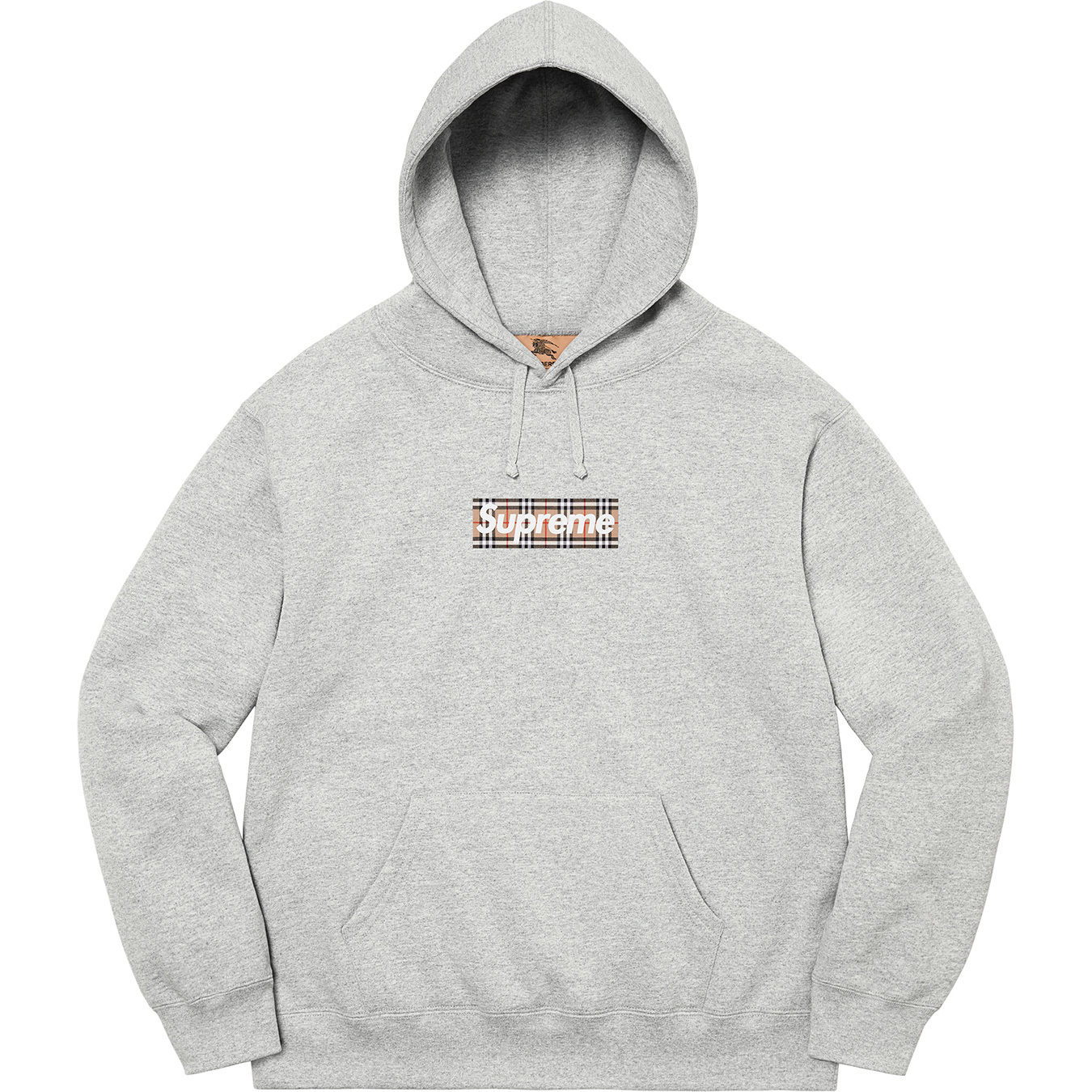 Supreme®/Burberry® Box Logo Hooded Sweatshirt | Supreme 22ss