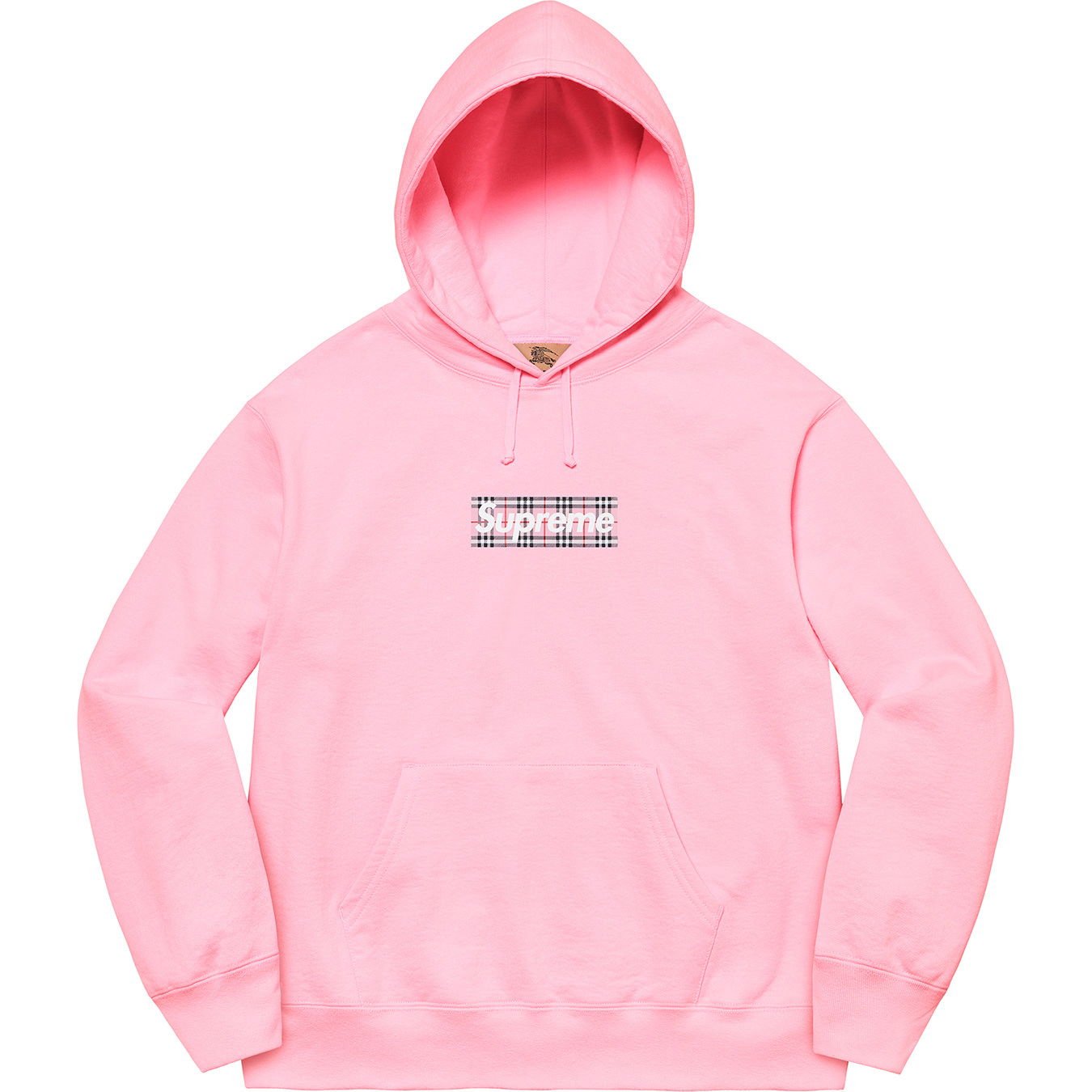 Supreme®/Burberry® Box Logo Hooded Sweatshirt