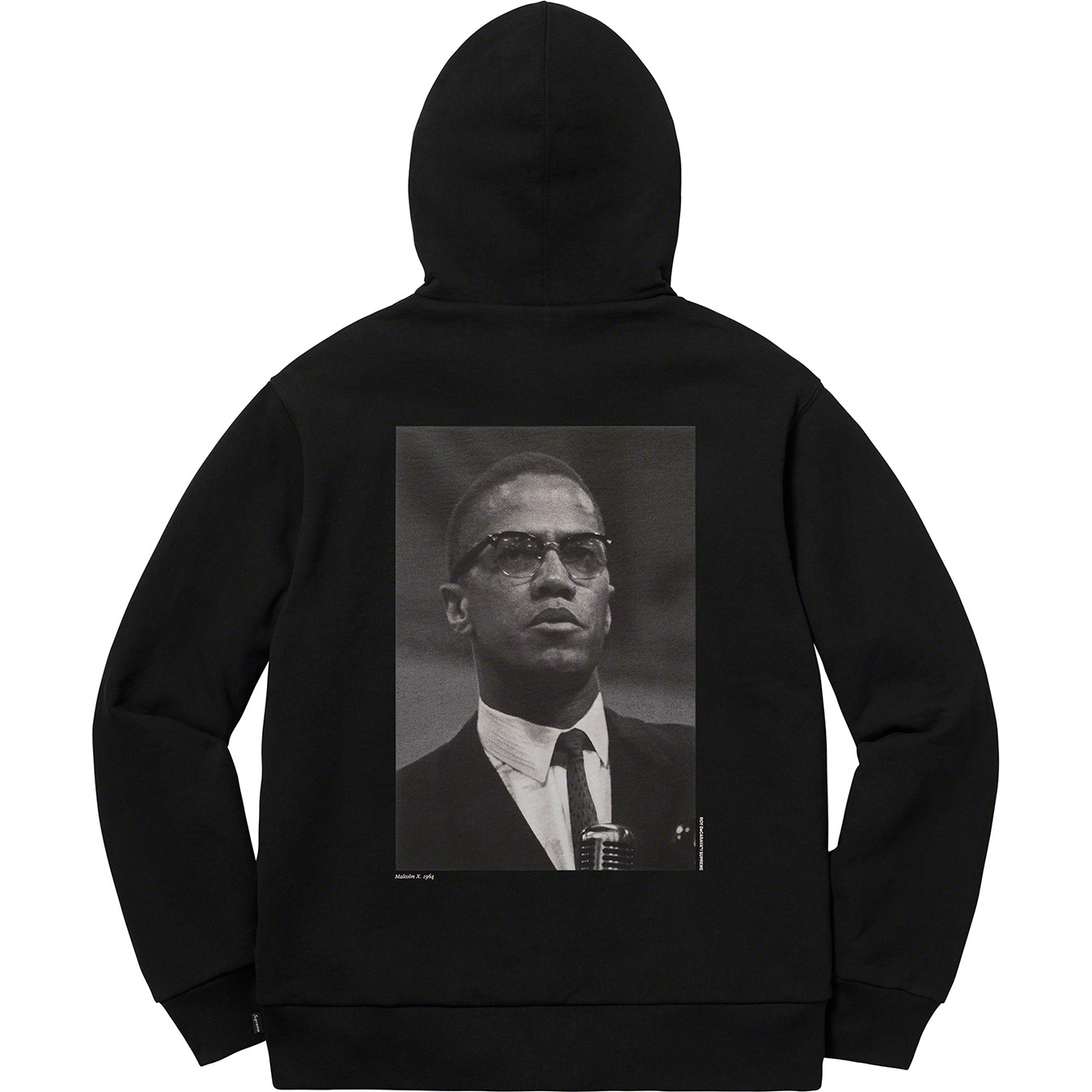 Supreme Roy DeCarava/Supreme Malcolm X Hooded Sweatshirt