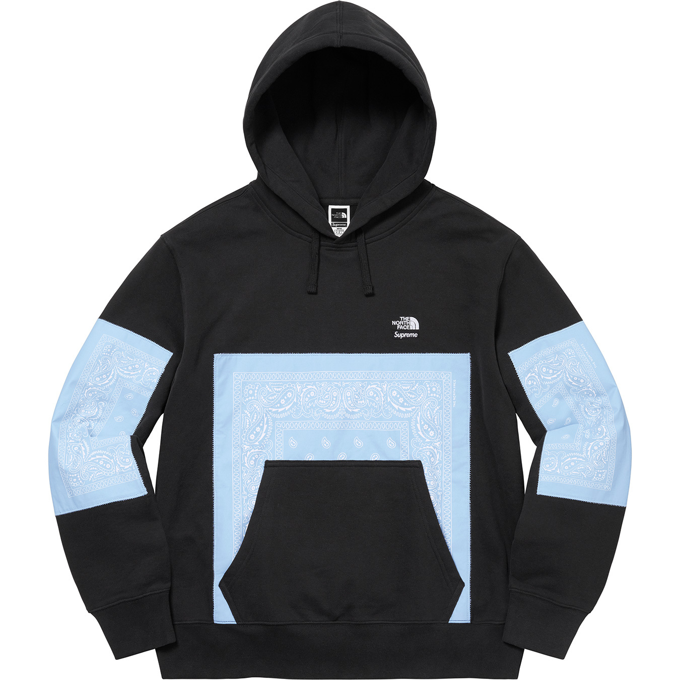 Supreme North Face バンダナ Hooded パーカー Lサイズ-