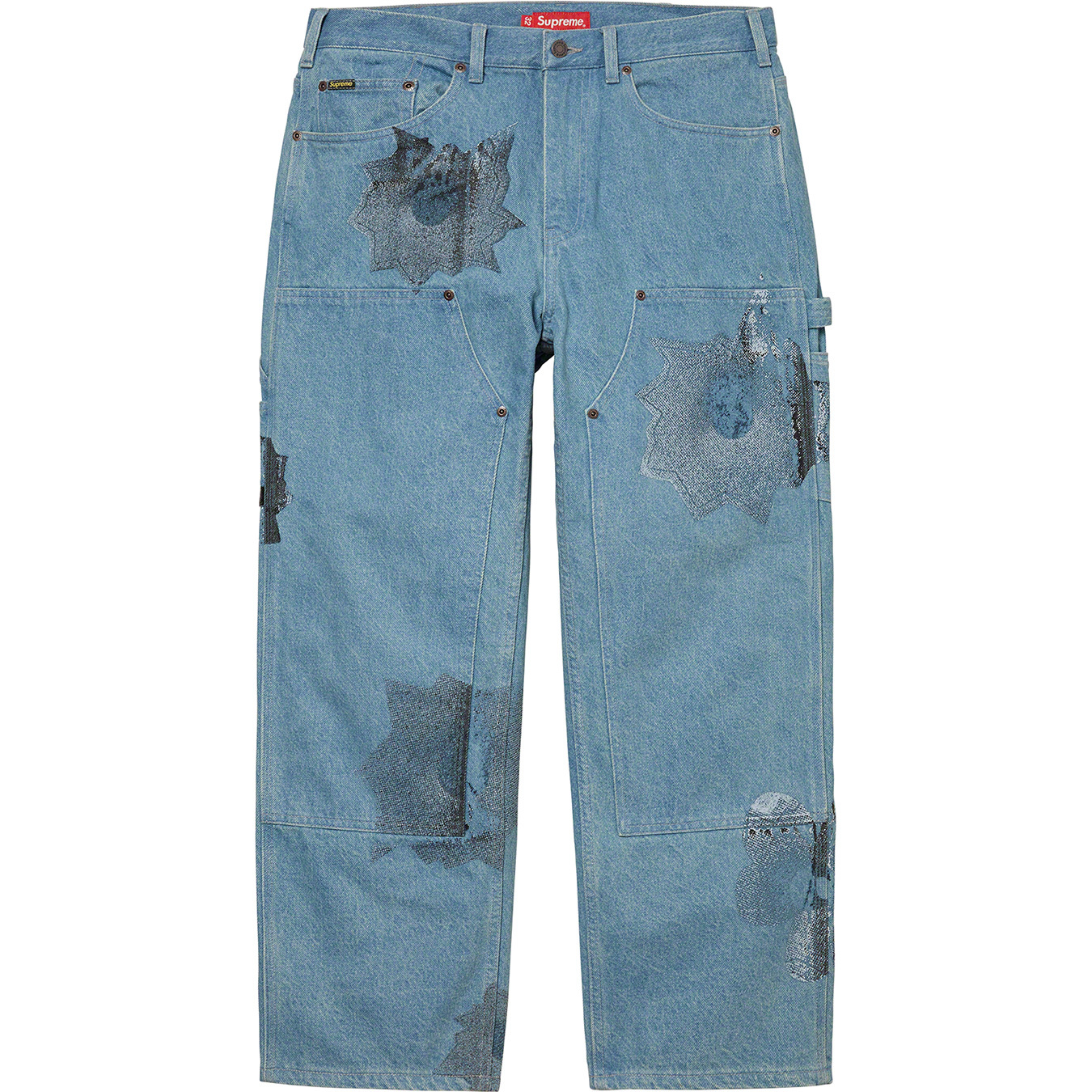 Nate Lowman/Supreme Double Knee Painter Pant | Supreme 22ss