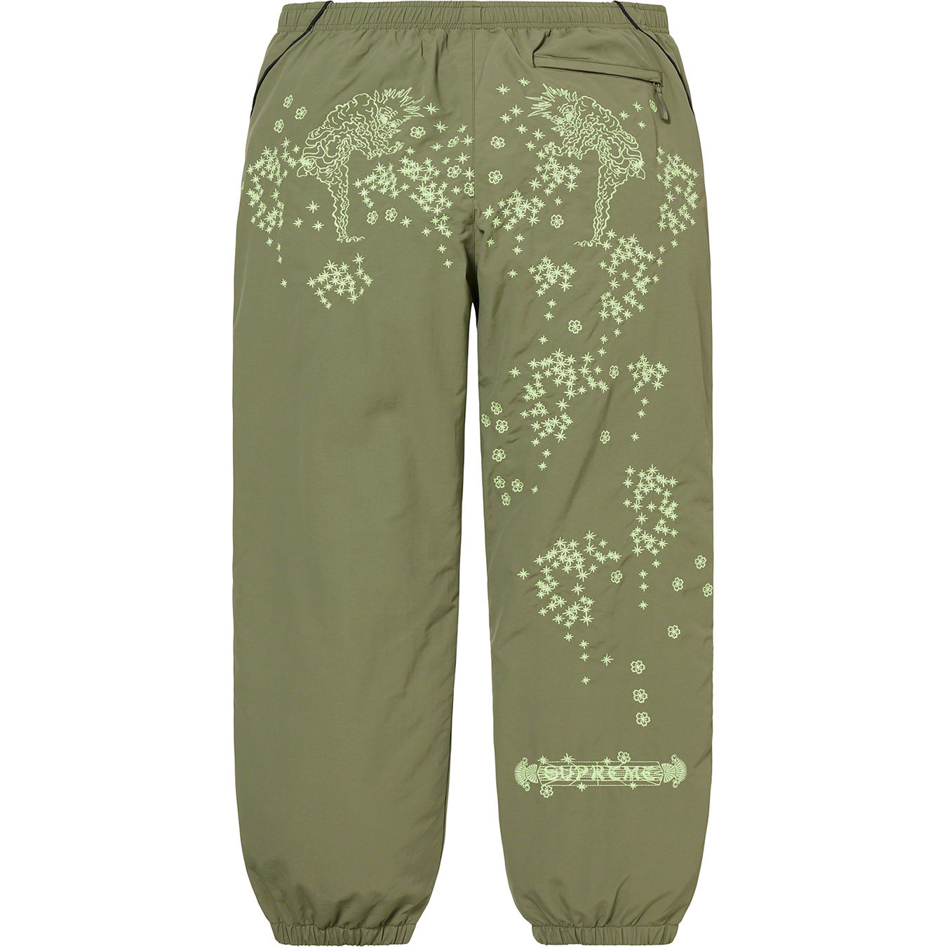 AOI Glow-in-the-Dark Track Pant | Supreme 22ss