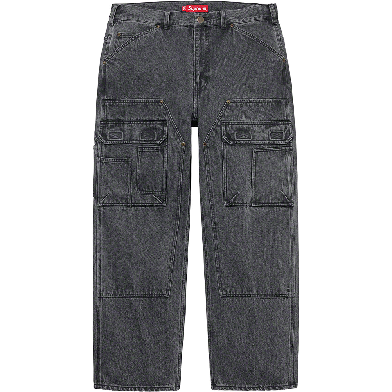 100％品質 ペインターパンツ Double 32 Pant Utility Denim Knee 