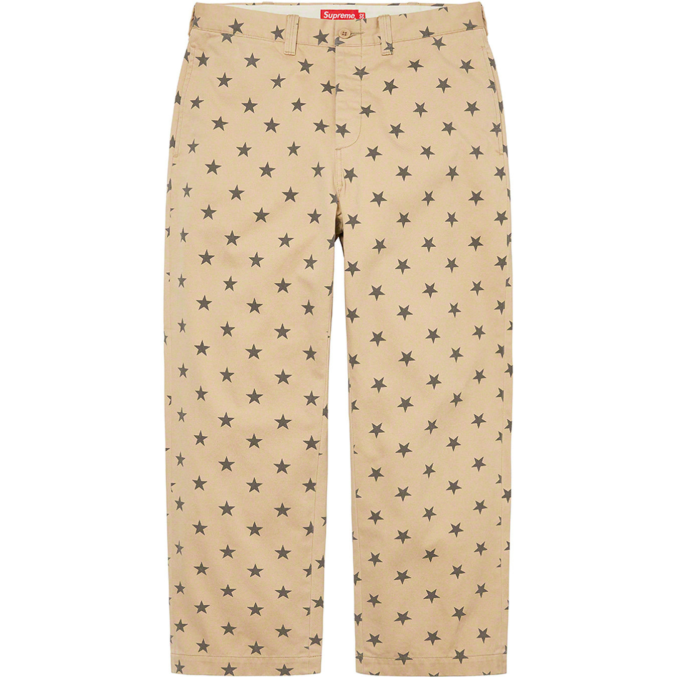 Supreme Chino Pant Khaki Stars 30 シュプリーム