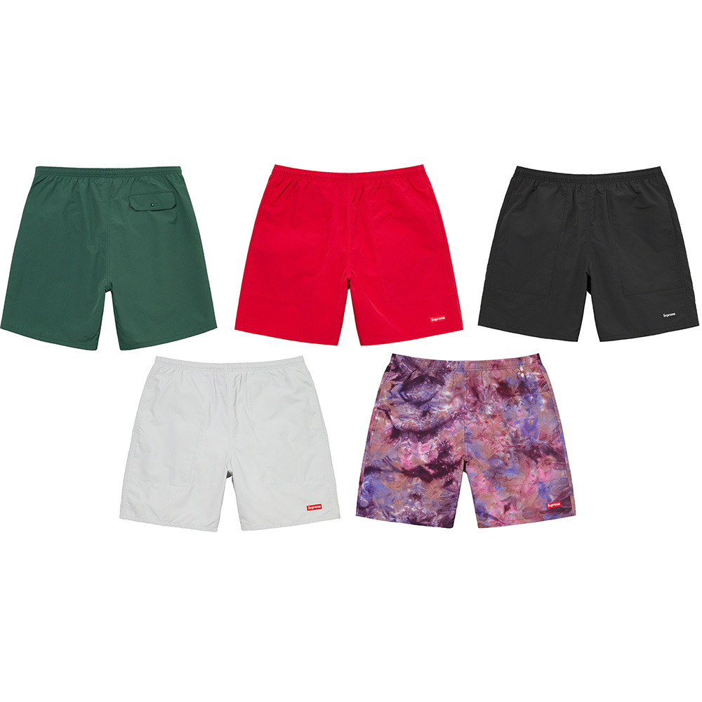 Supreme Nylon Water Short SS19 'Black Cherry