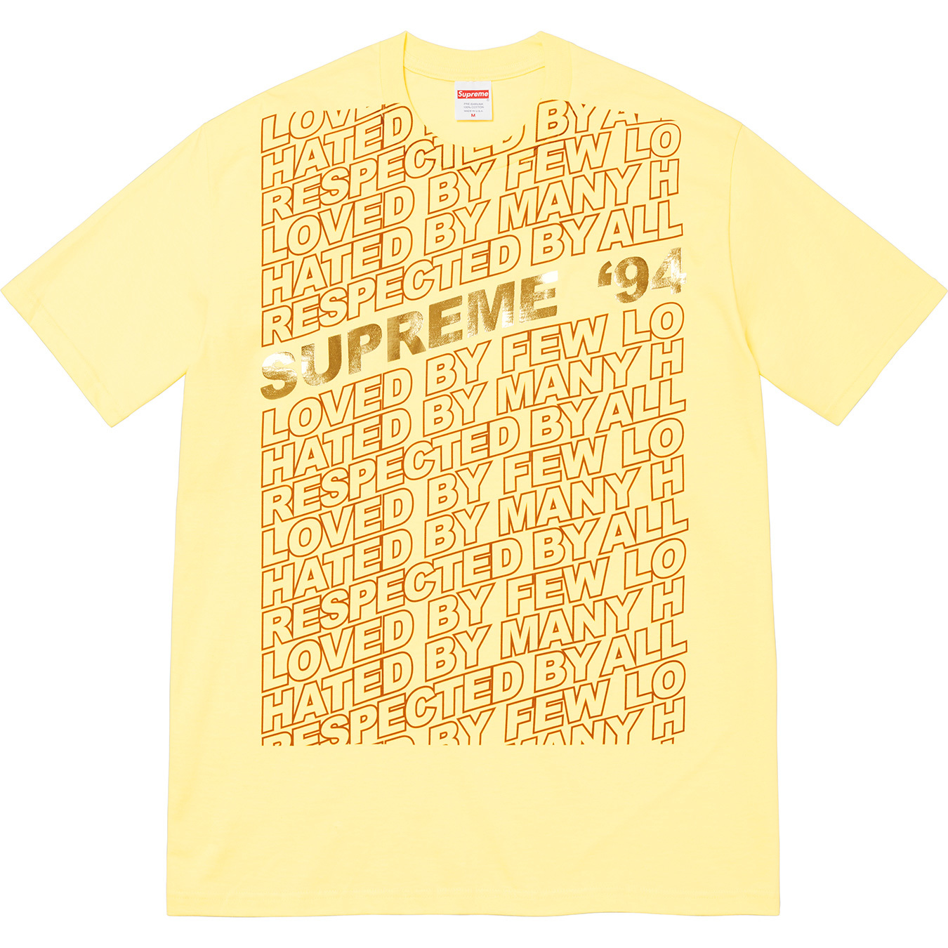 Respected Tee | Supreme 22ss