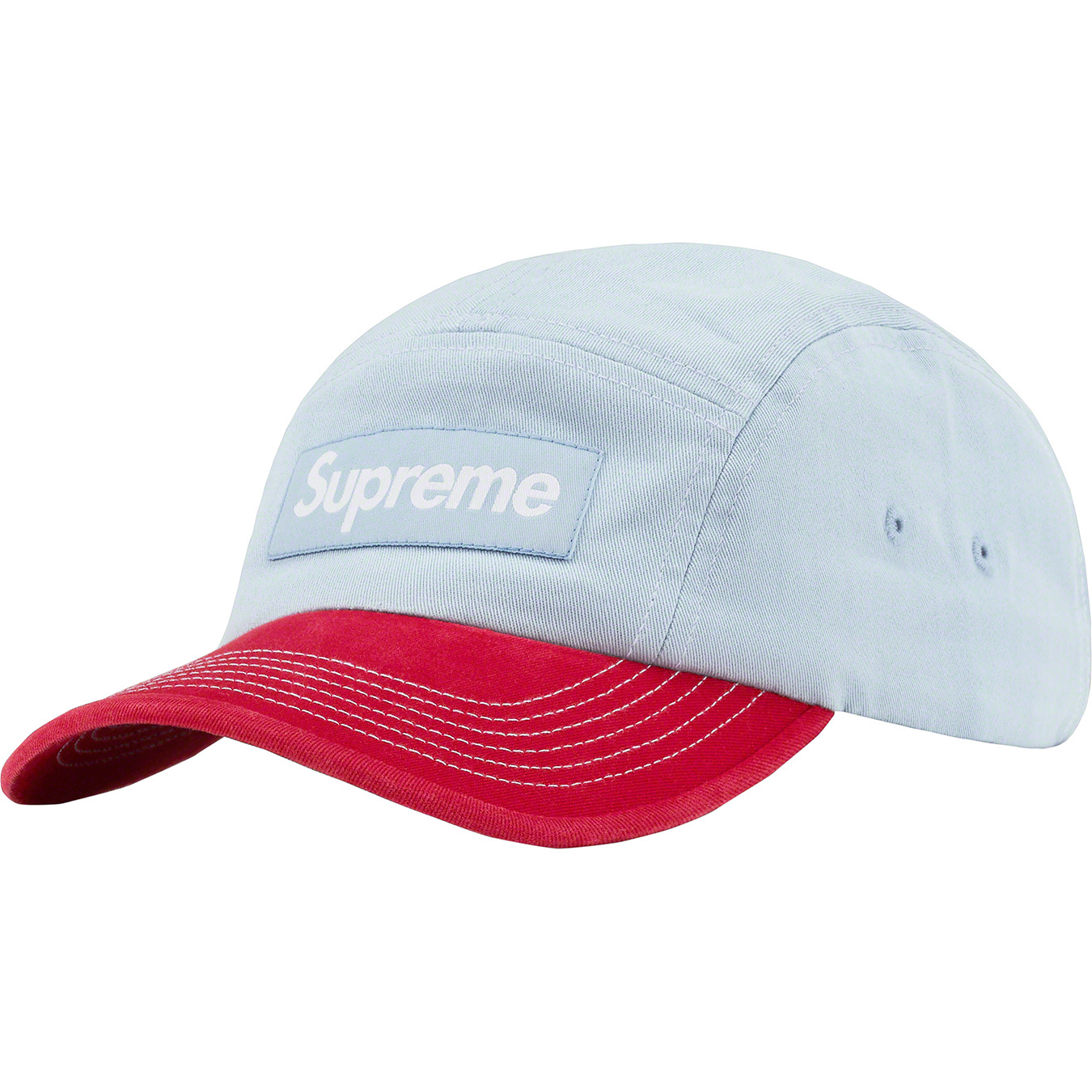 Supreme 2-Tone Twill Camp Cap