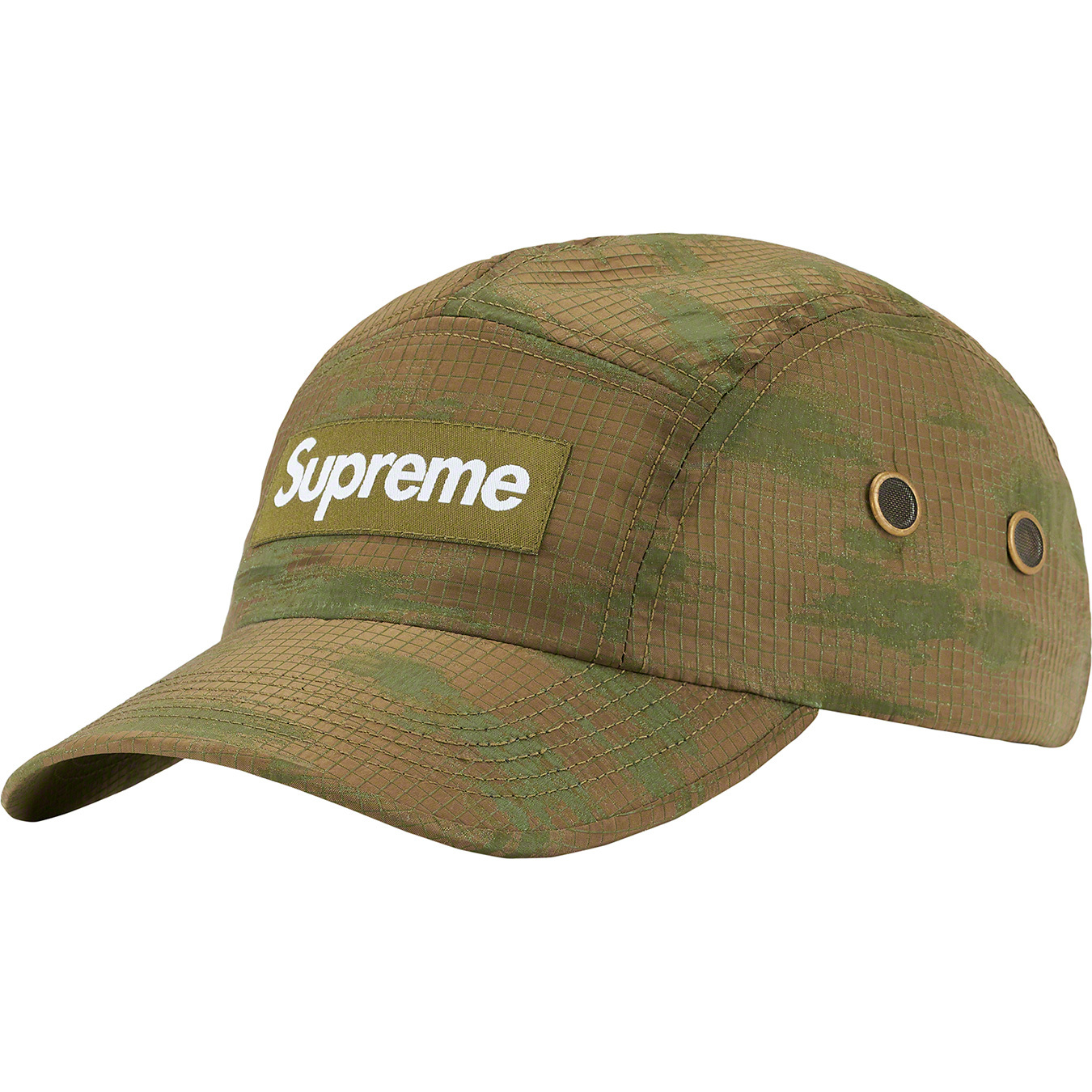 帽子Supreme Tree Camo Camp Cap オリーブ