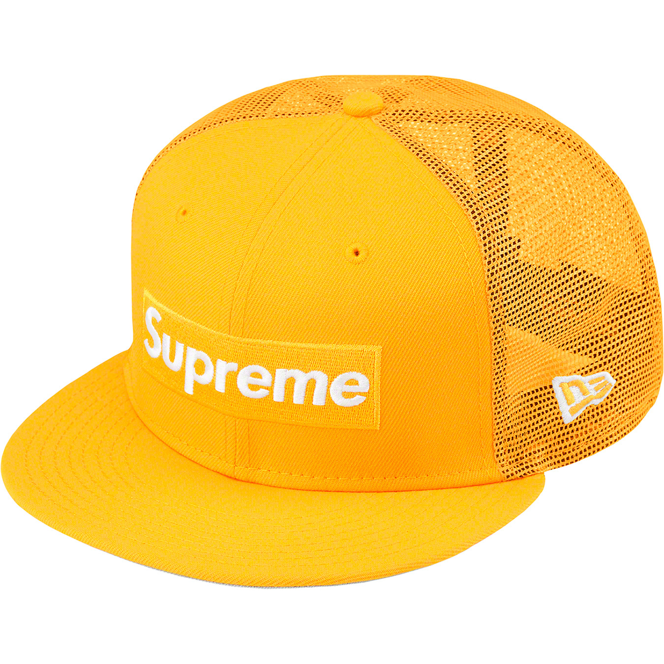 038092○ SUPREME キャップ ボックスロゴ オレンジ-