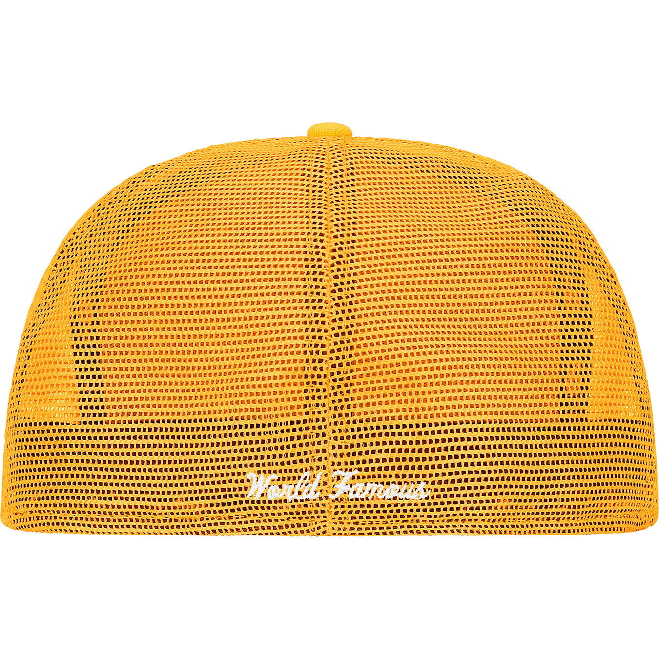 supreme box logo Mesh Back Newera yellow