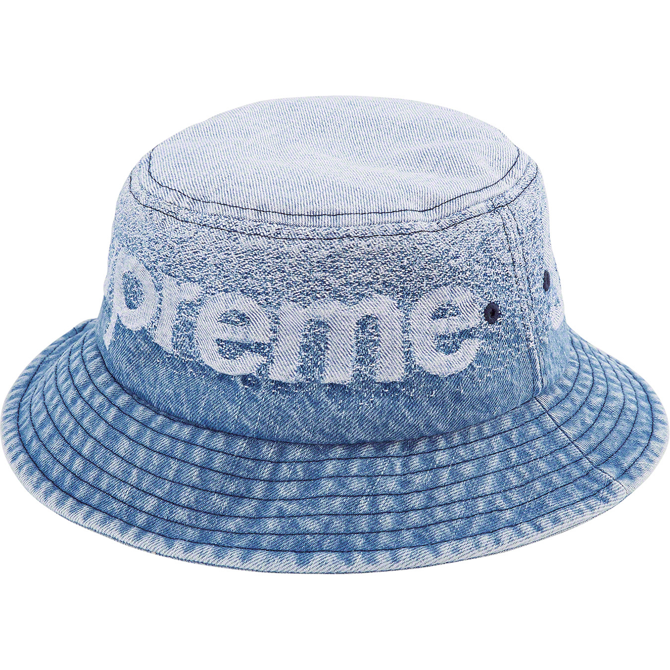 Fade Jacquard Denim Crusher | Supreme 22ss