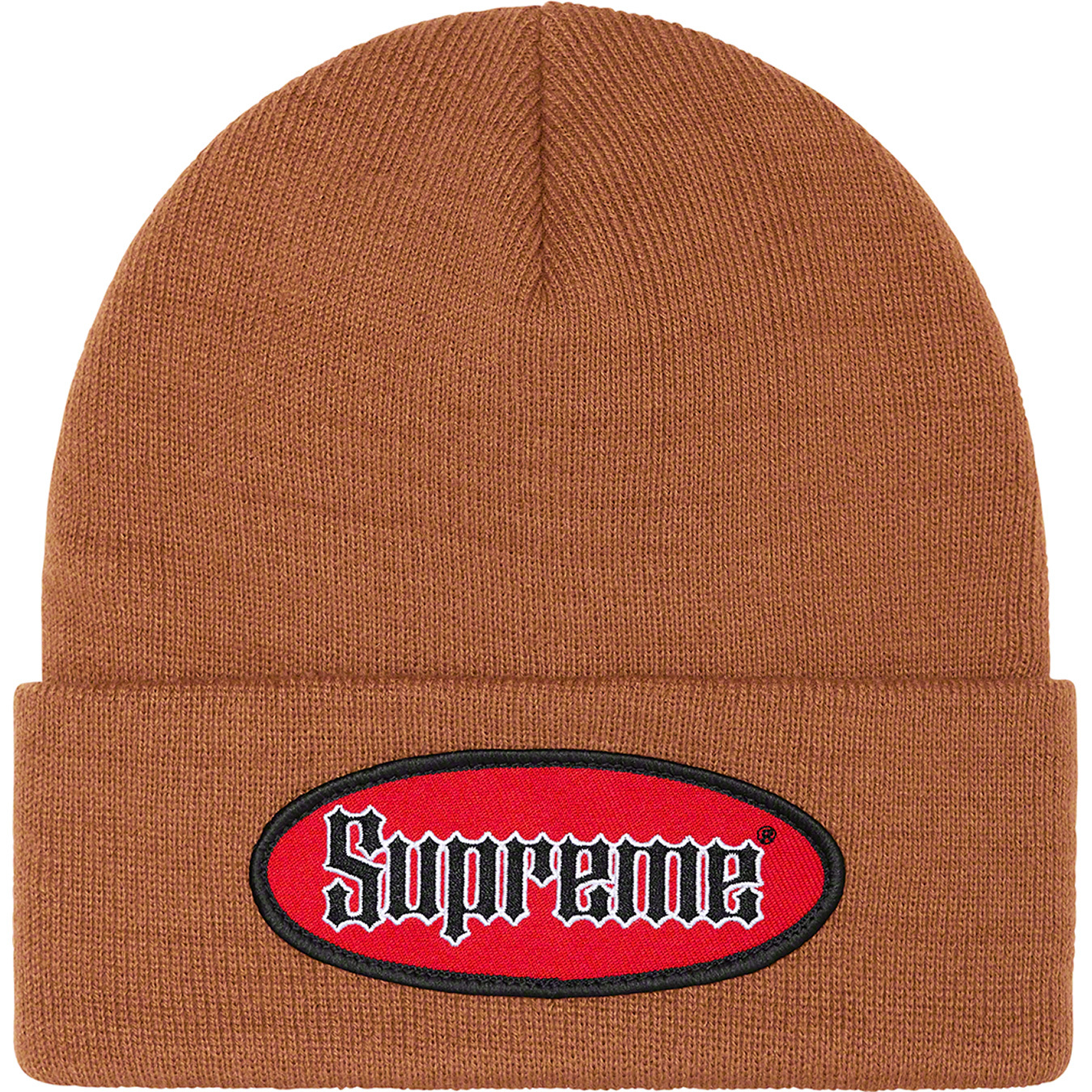 Supreme Oval Patch Beanie