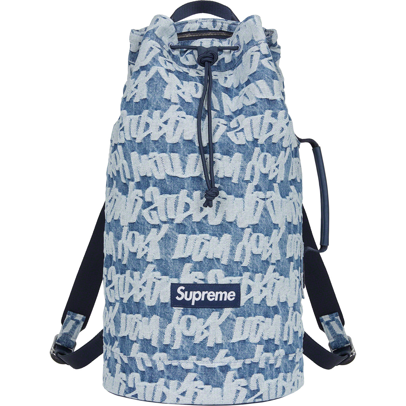 Fat Tip Jacquard Denim Backpack | Supreme 22ss
